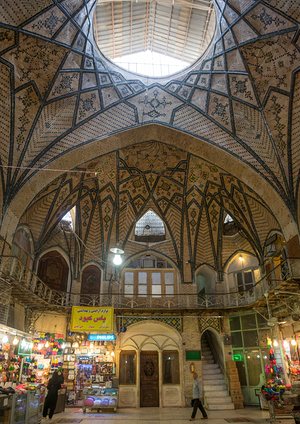 Moslem restaurant is in Tehran’s Grand Bazaar.