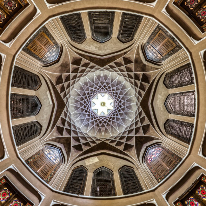 Mesmerizing Mosque Ceilings That Highlight The Wonders Of Islamic Architecture Dowlat Abad Garden