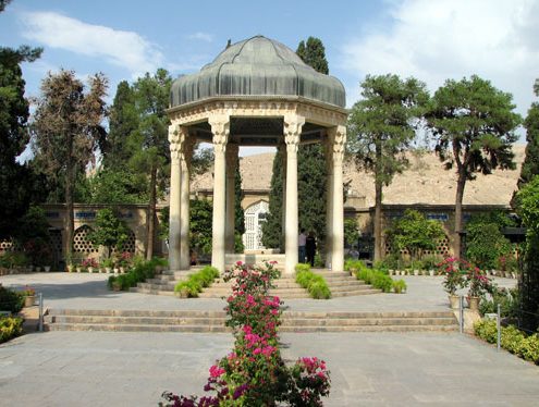 Mausoleum of Hafez in Shiraz, Iran