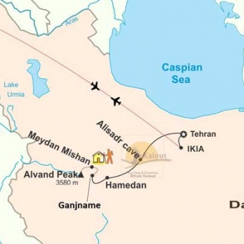 Hamedan-Map